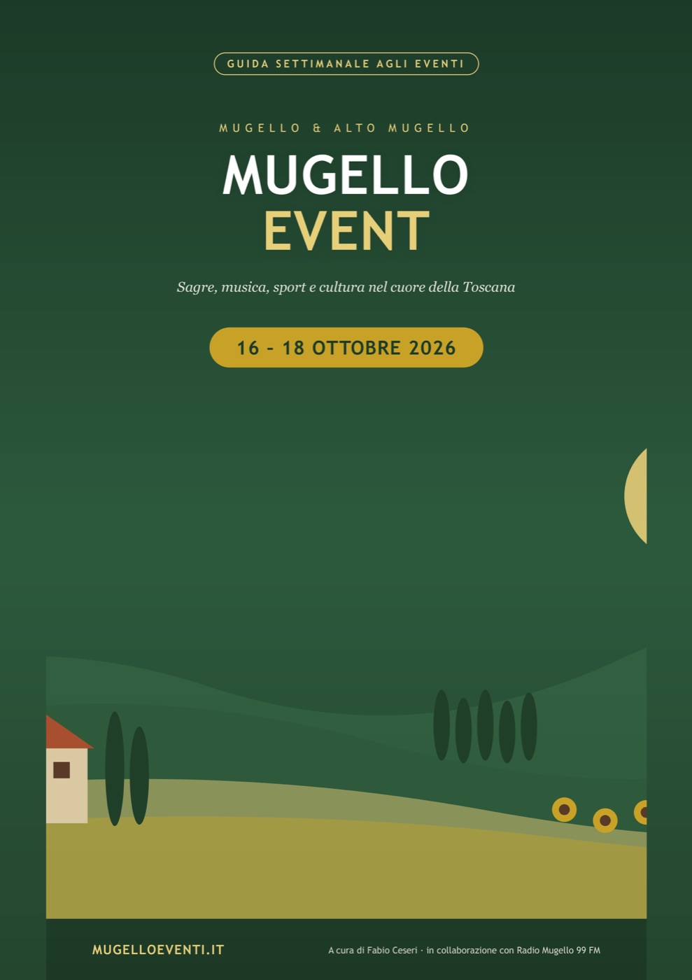 Copertina della guida Mugello Event 16–18 ottobre