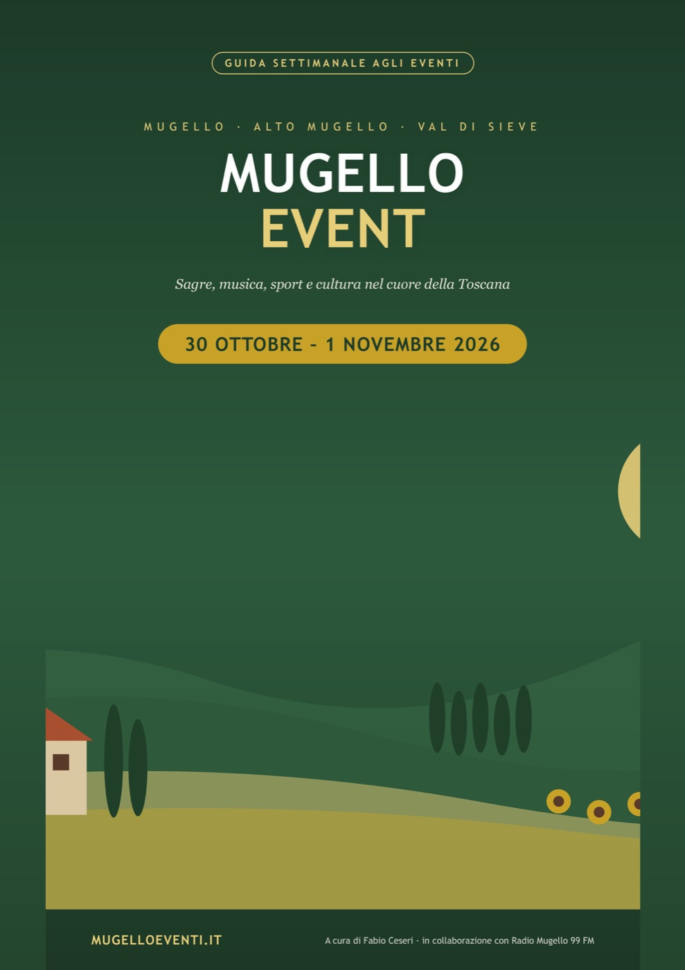 Copertina della guida Mugello Event 30 ottobre – 1 novembre
